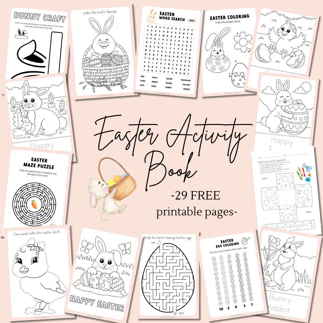 Easter Printables: 29 FREE Pages!