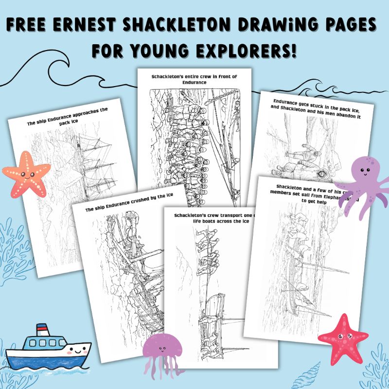 Ernest Shackleton survival story for kids